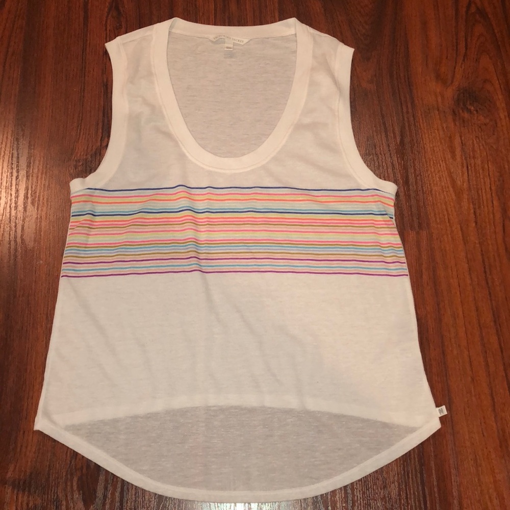 Victoria’s Secret tank with stripe